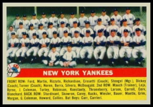 251 New York Yankees Team